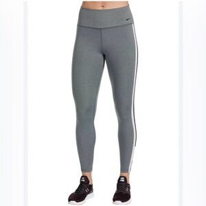 Nike Womens Power Victory Grey/Mult 7/8 Training Tights 
grey with pink stripe